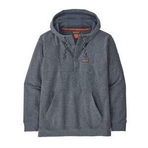 Patagonia Men's Hemp Hoody Sweatshirt - Heathered Gray - Size L
